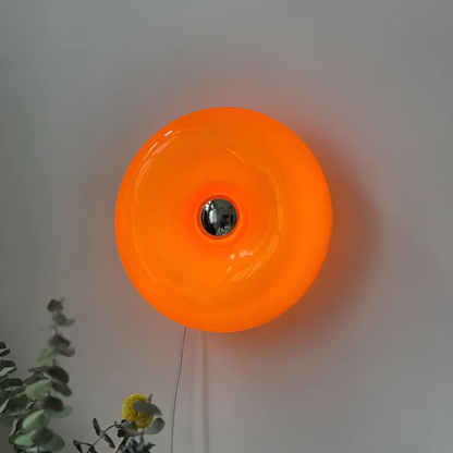 Stylish Glass Mounted Lamp