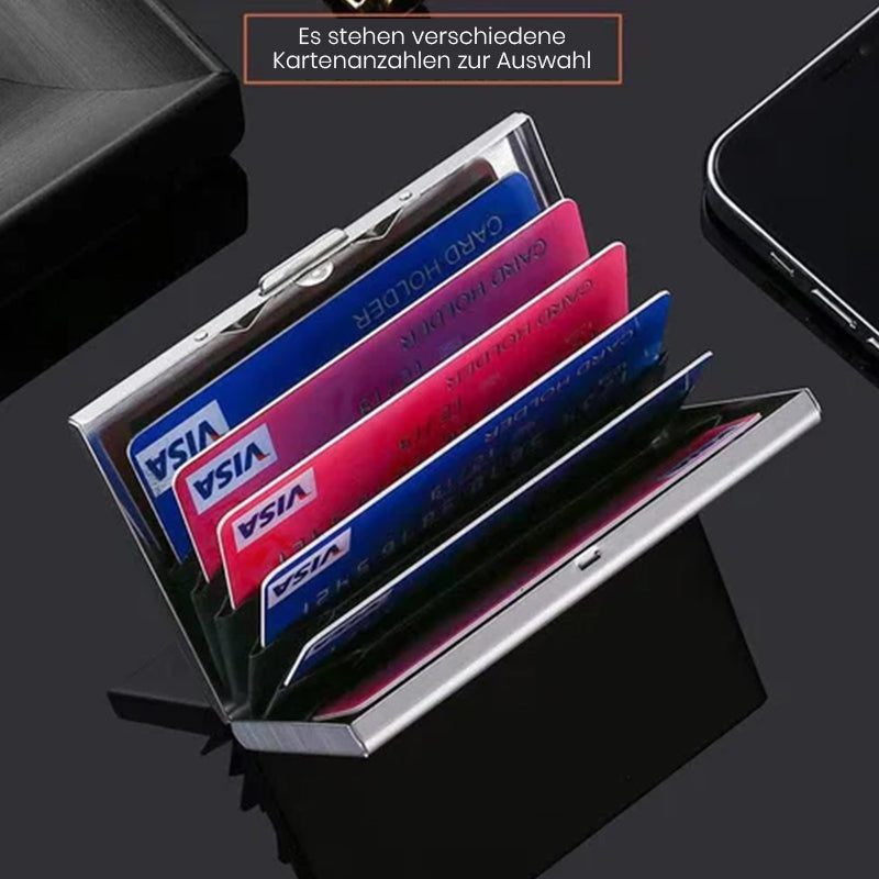 Slim Card Holder with RFID Blocking Protection