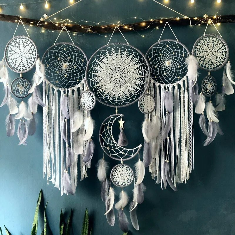 Colorful Handmade Dreamcatcher Wall Decor