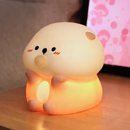 Soft LED Bedside Table Lamp with Dimmer and Timer
