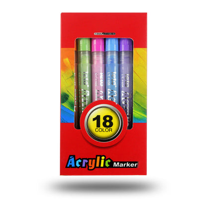 Vibrant Acrylic Paint Art Markers