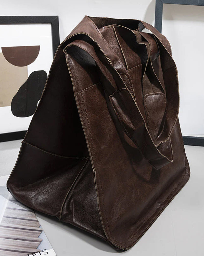 Stylish Eco Leather Tote Bag for Women