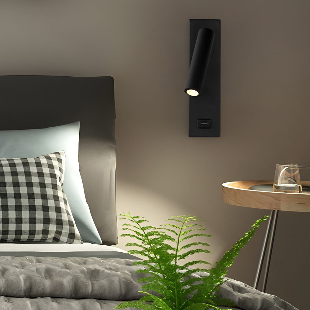 Premium LED Wall Light with USB Charger - Fesara