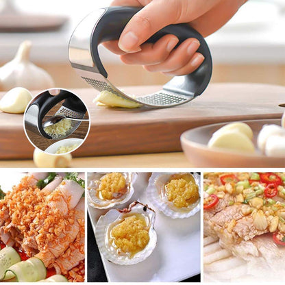 High Quality Stainless Garlic Crusher Kitchen Tool