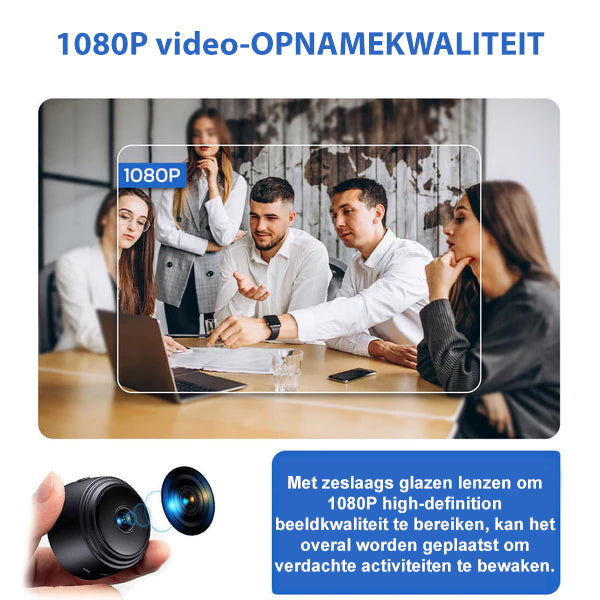 Compact Full HD Wireless Security Camera with 160-Degree Angle, Night Vision, and 72-Hour Battery Life for Home Security-5