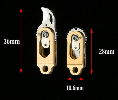 Compact Portable Keychain Bottle Opener