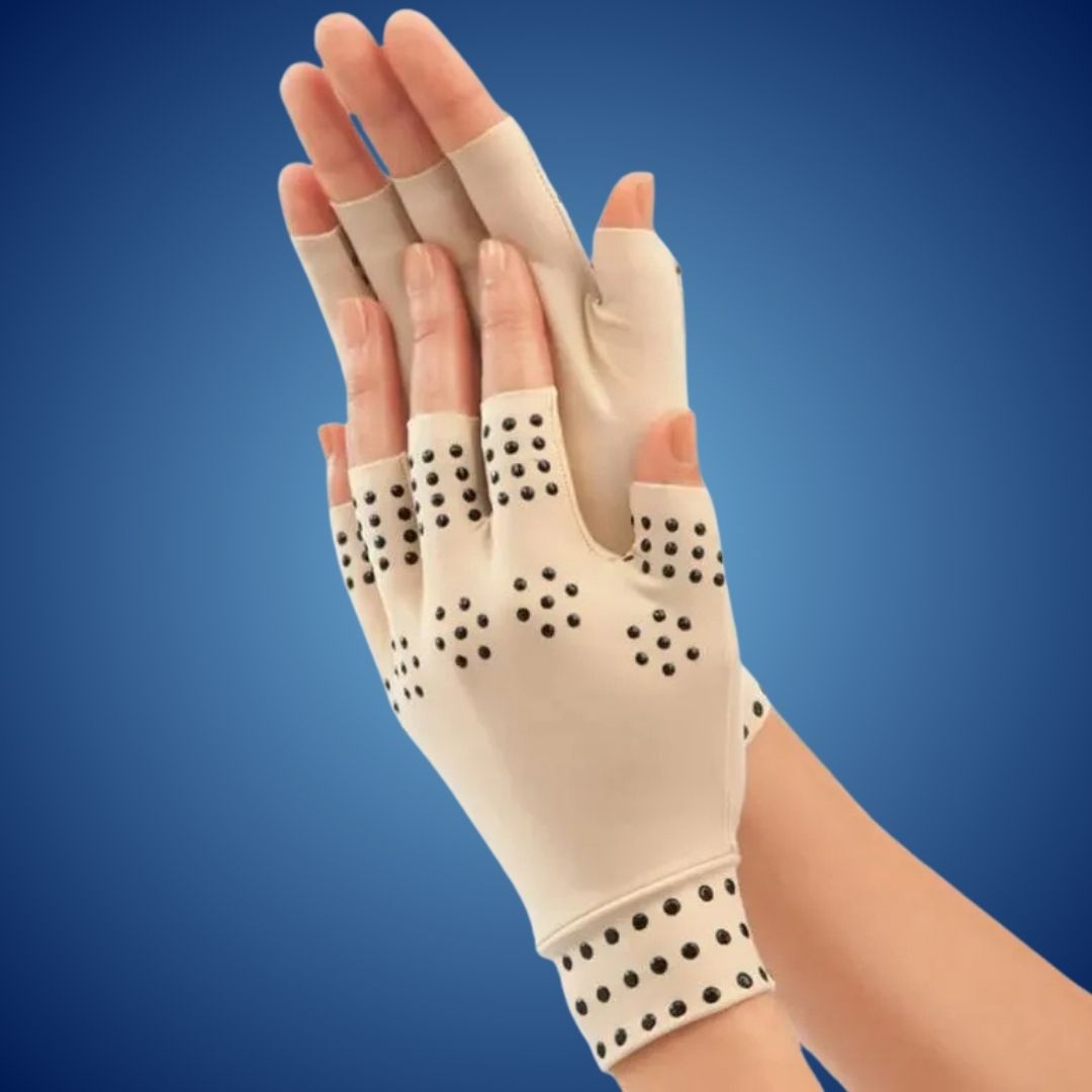 Thermal Fingerless Gloves for Arthritis Pain Relief