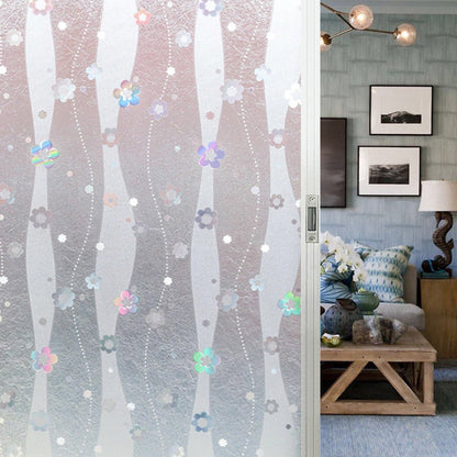 Colorful Transparent Glass Window Sticker Film
