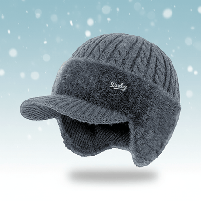Warm Insulated Beanie Hat for Cold Weather - Fesara