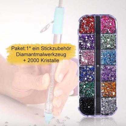 Sparkling Crystal 12-Piece Art Kit