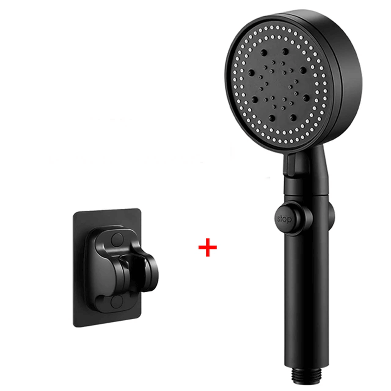 Fesara Adjustable 5 Mode Shower Head with Button Control