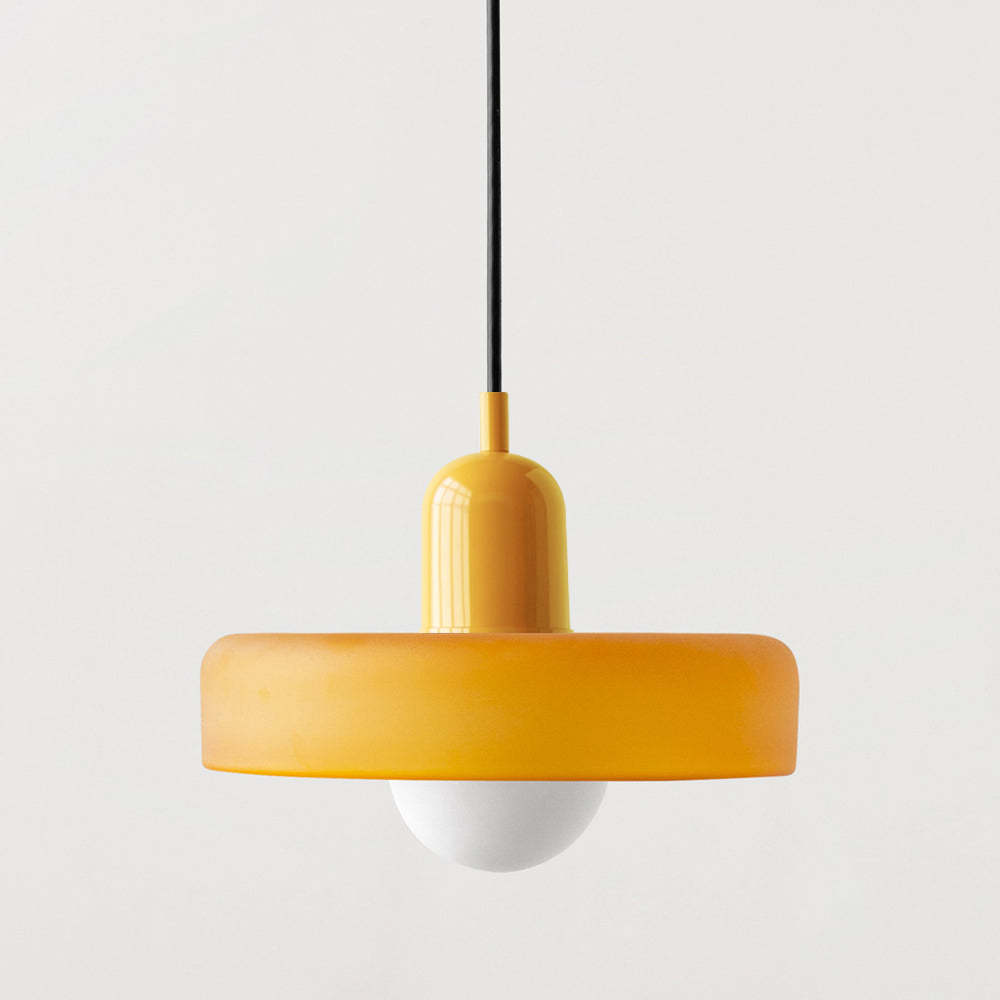 Colorful Glass Pendant Lamp for Modern Dining Rooms
