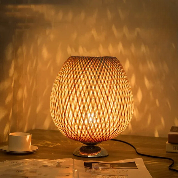 Elegant Wooden Table Lamp