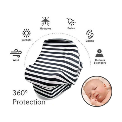 Breathable Baby Carriage and Feeding Cover