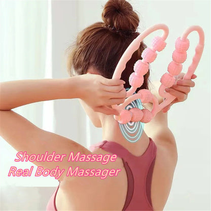 Heated Multi-Roller Leg Massager Clamp