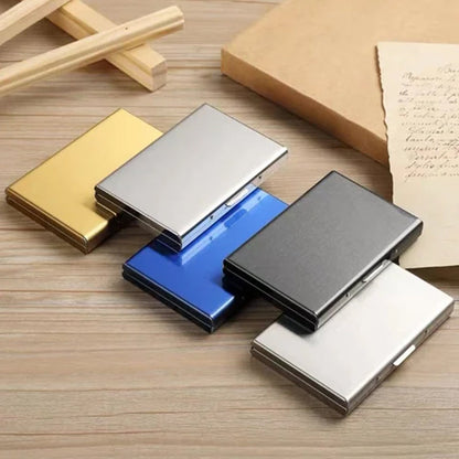 Slim Card Holder with RFID Blocking Protection