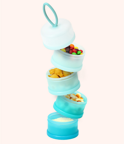 Baby Food Dispenser - Compact Travel Storage Container