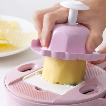 Practical Kitchen Veggie Chopper Set (12 Pieces)