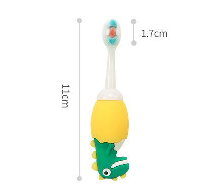 Fun Dinosaur Kids Toothbrush - Gentle Baby Toothbrush