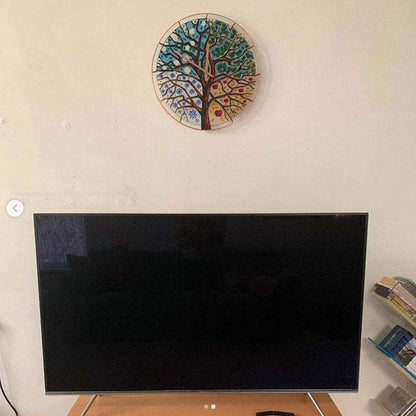 Nature Inspired Wooden Wall Clock