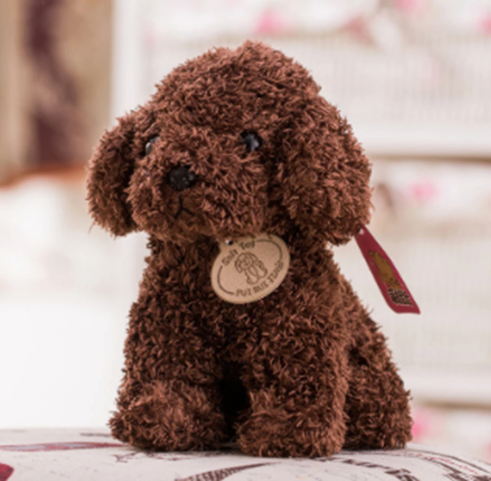 Cuddly Teddy Dog Toy - Soft Plush Friend for Children
