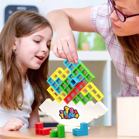 Fun Tetris Tower Building Game