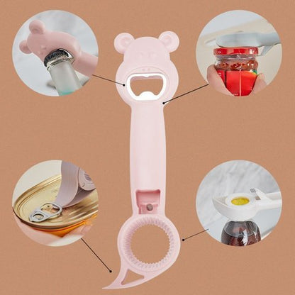 Multifunctional 4-in-1 Bottle Opener Tool