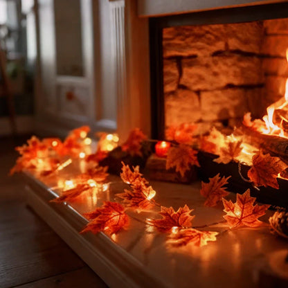 Floral String Hanging Lamp