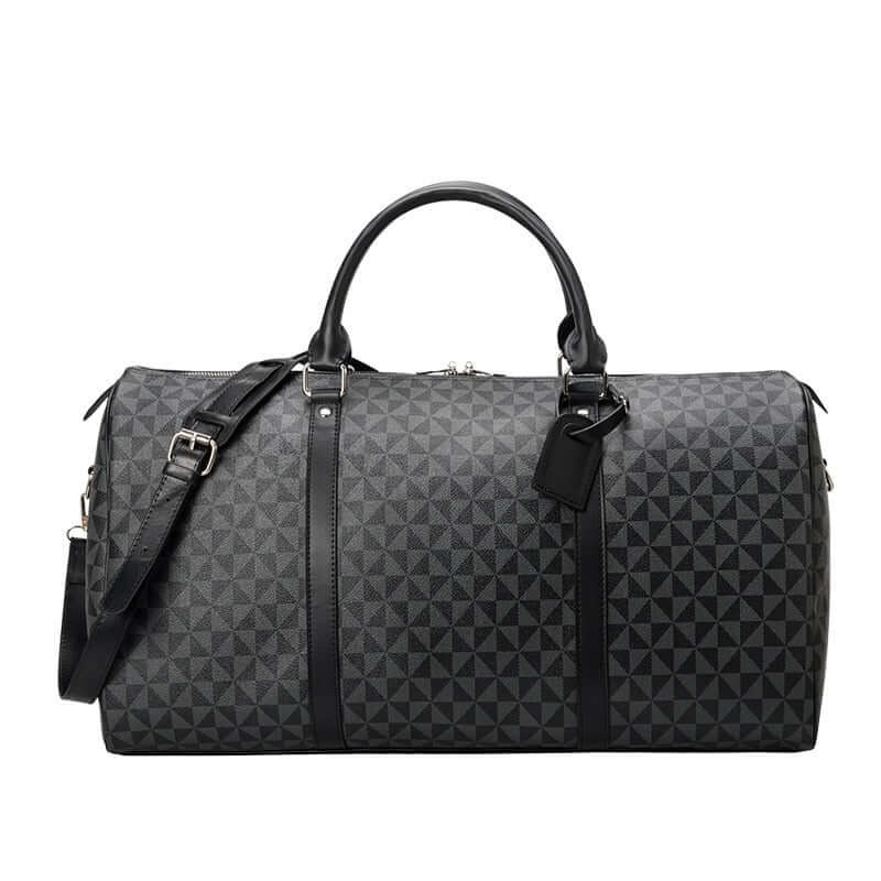 Luxury Leather Unisex Duffle Travel Bag