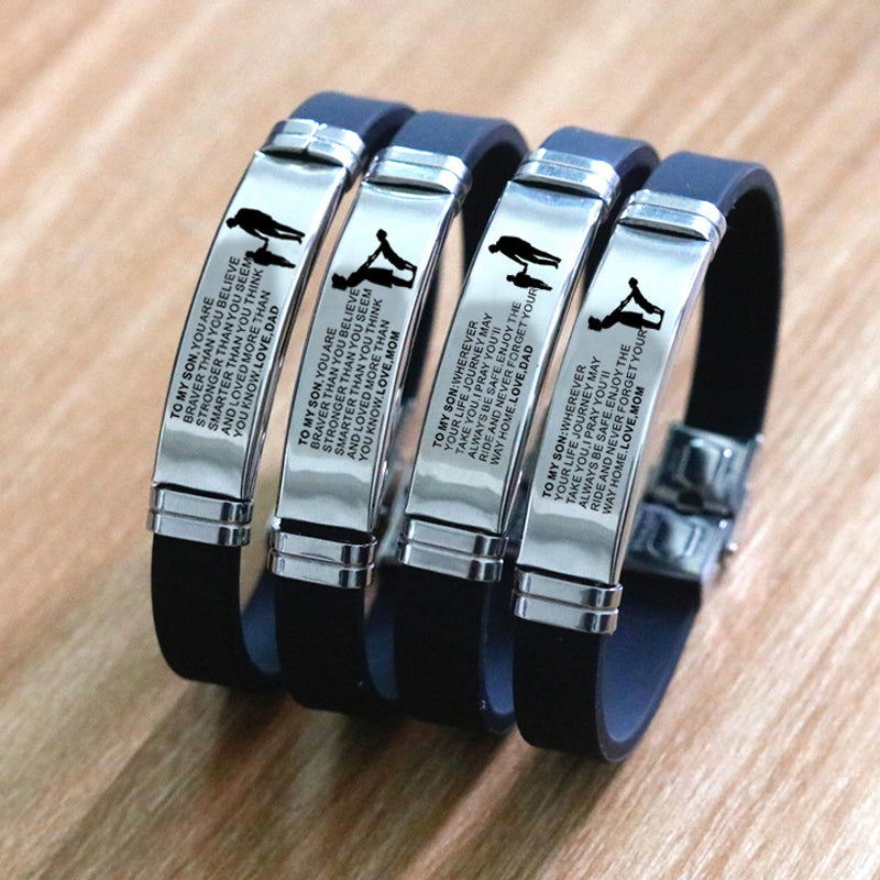 Motivational Son Gift Bracelet