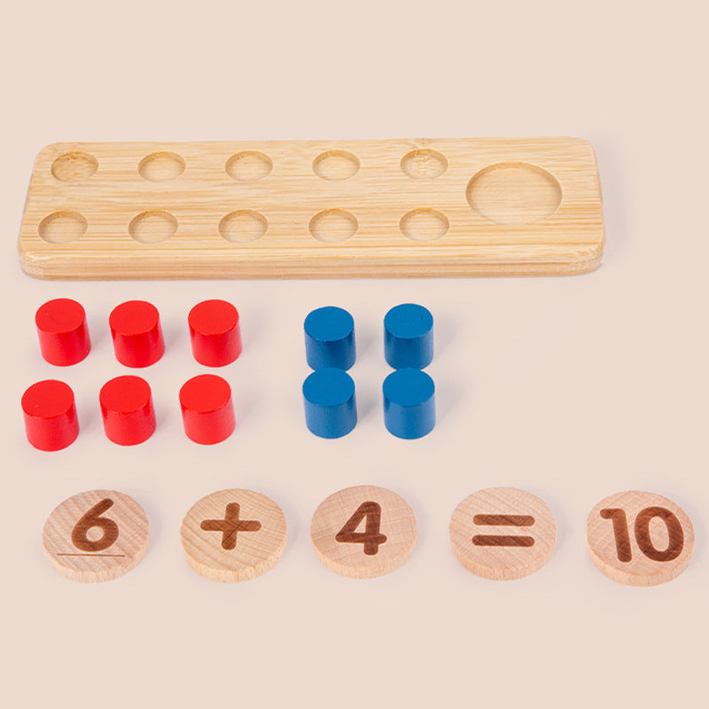 Fun Wooden Number Learning Toy