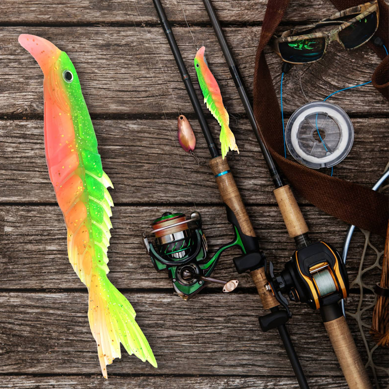 Flexible Segmented Rubber Fishing Lure