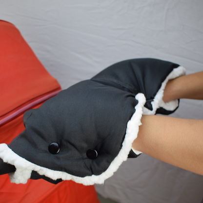 Warm Parenting Gloves for Stroller Pushing