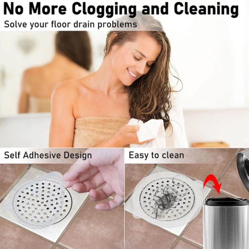 Easy Clean Shower Hair Filter Trap
