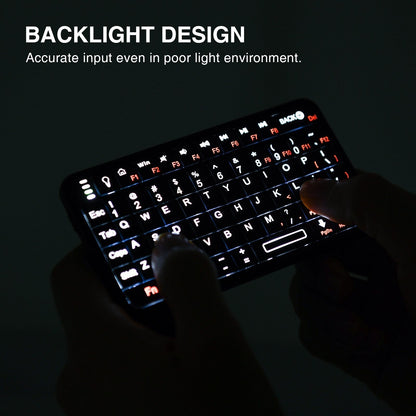 Compact 2in1 Wireless Portable Keyboard
