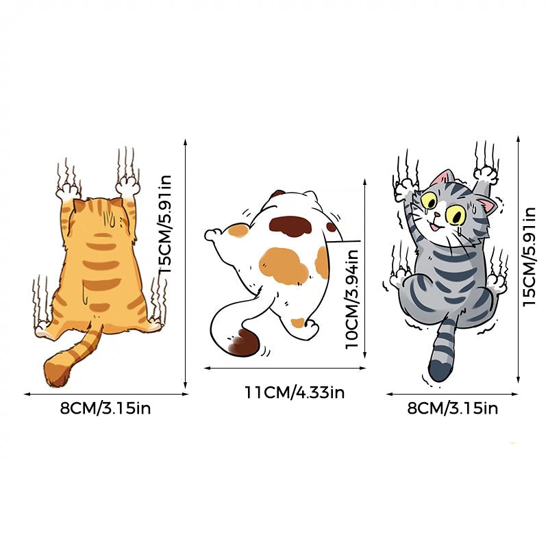 Funny Kitty Car Decal Sticker