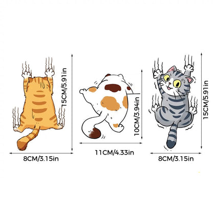 Funny Kitty Car Decal Sticker