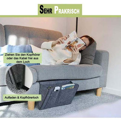 Stylish Hanging Storage Bag for Bed & Sofa