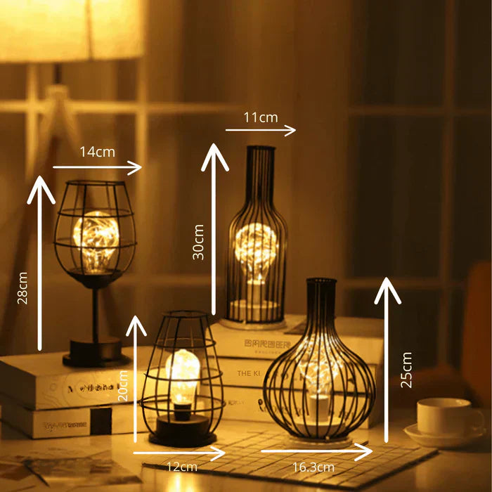 Elegant Glass Table Lamp for Home Decor