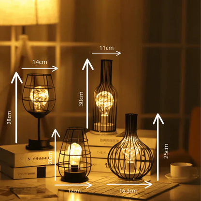 Elegant Glass Table Lamp for Home Decor