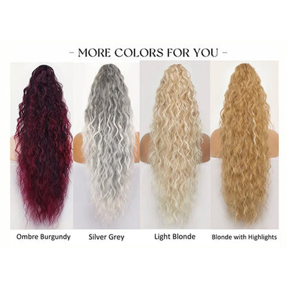 Natural Wave Ponytail Hair Wig