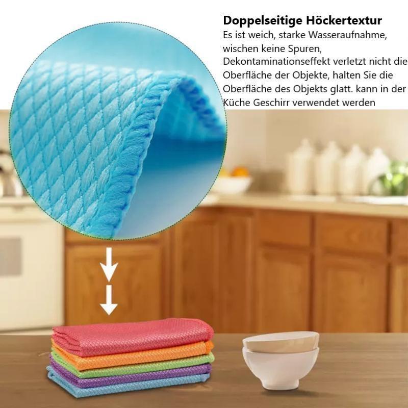 Practical Reusable Microfiber Cleaning Pads 5 Pack