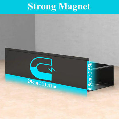 Compact Magnetic Spice Holder for Kitchen & Fridge