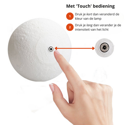Bright Moon Night Table Lamp