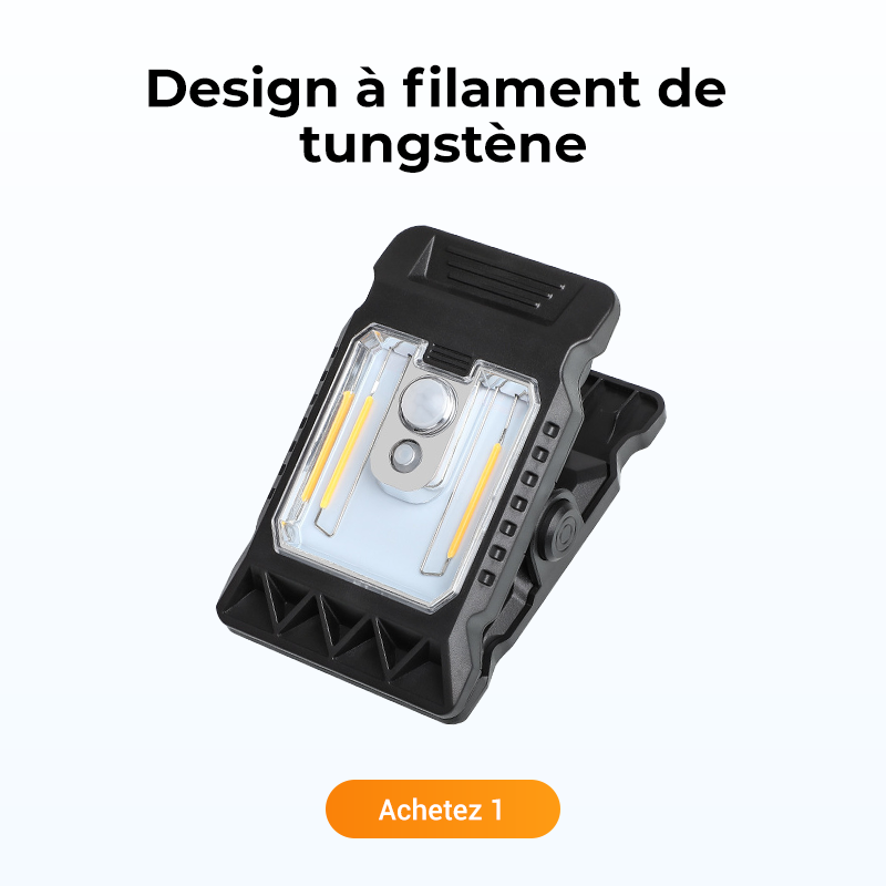 Bright Solar Powered Clamp Lights