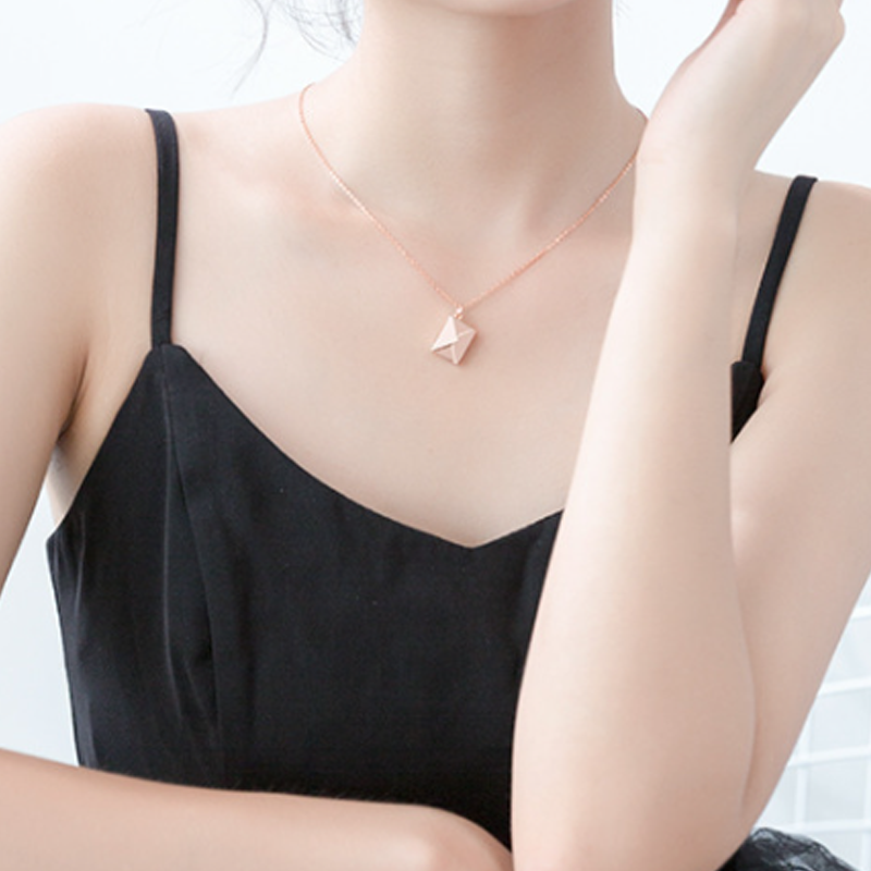Fesara | Modern Titanium Steel Pendant Necklace