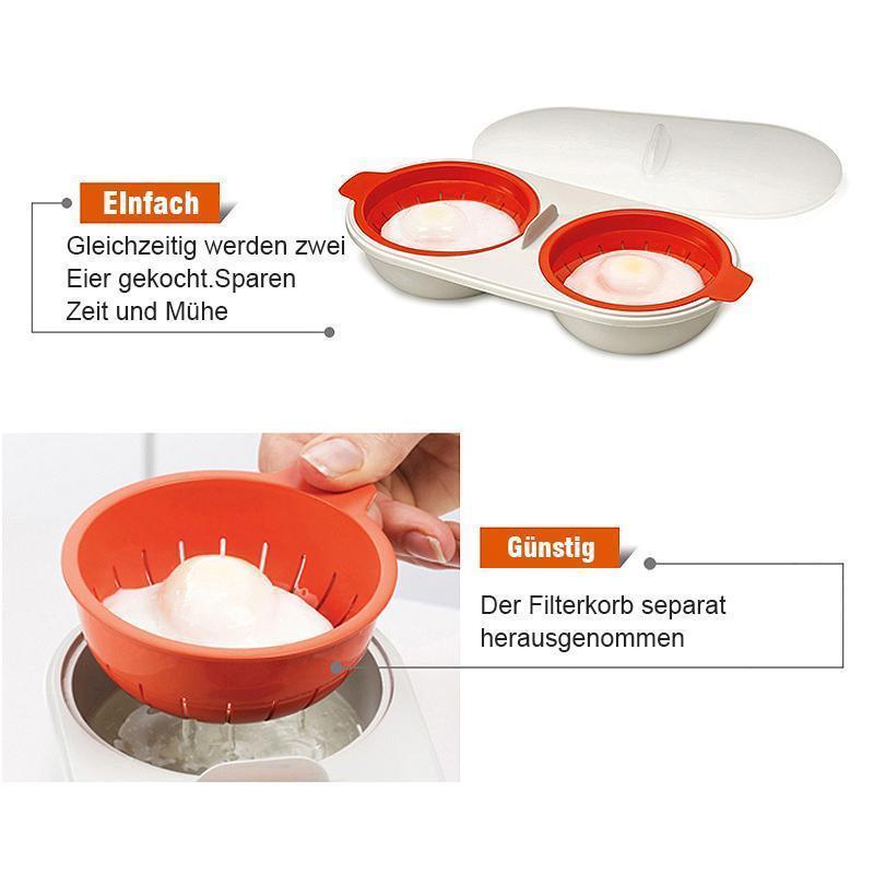 Compact Easy Microwave Egg Boiler