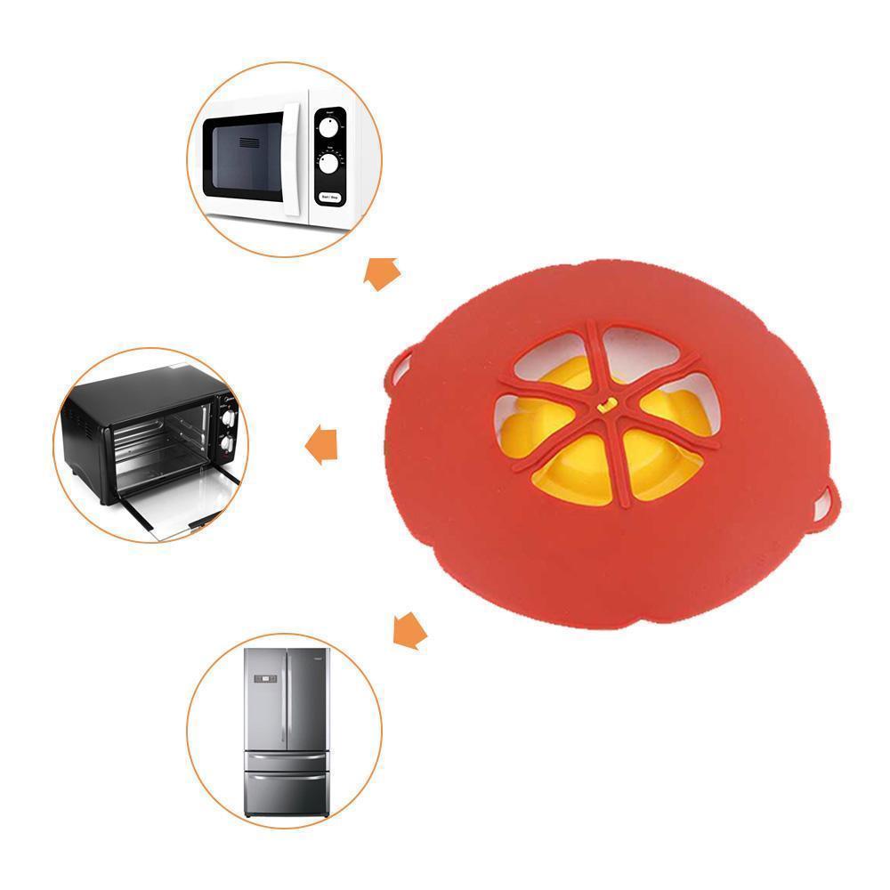 Colorful Floral Silicone Spill Proof Lid