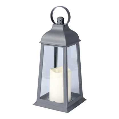 Vividglow - Set of 2 LED Camping Lanterns with Flickering Flame Effect-2