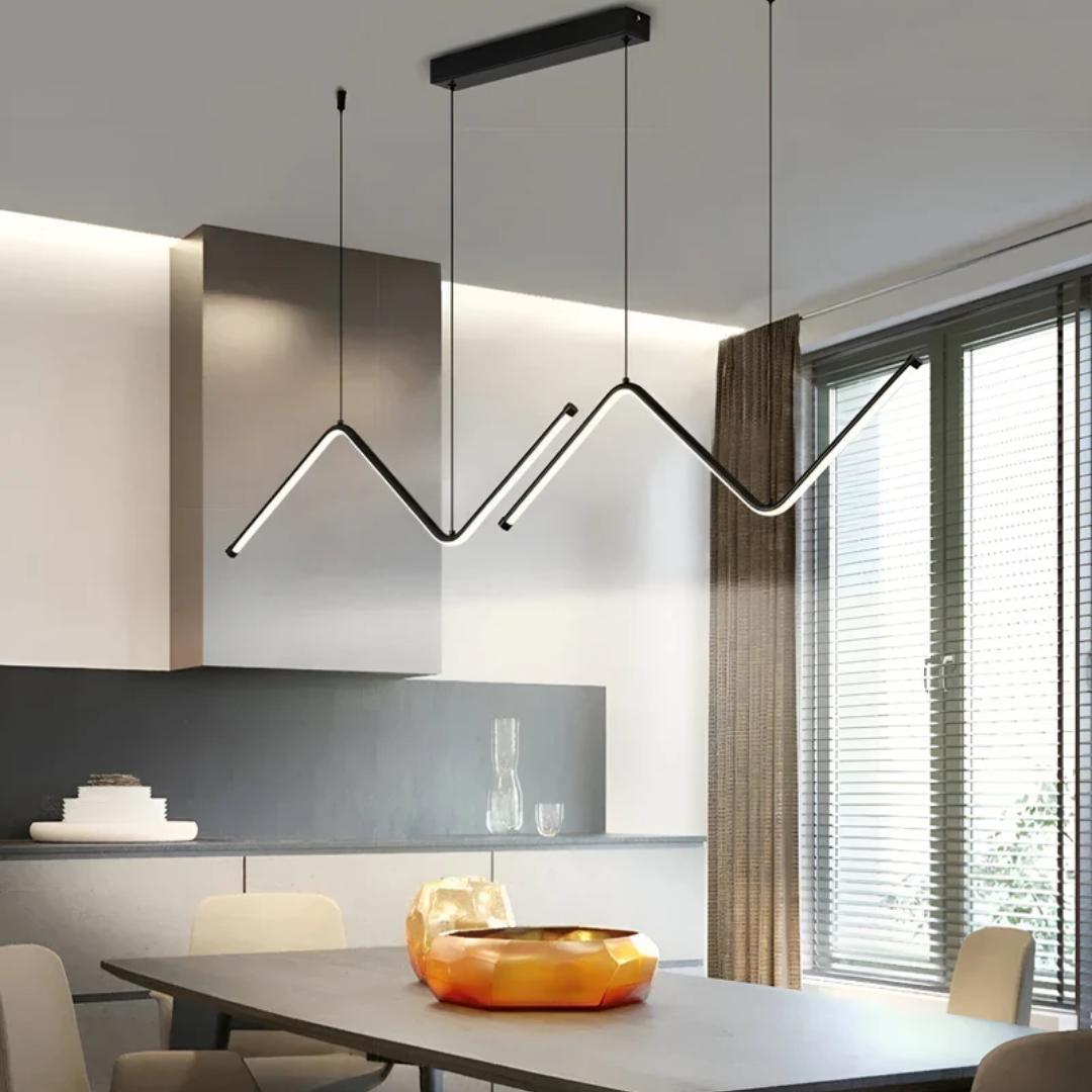 Modern Triangle Hanging LED Light